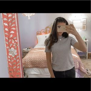 Forever 21   Black and white stripped shirt